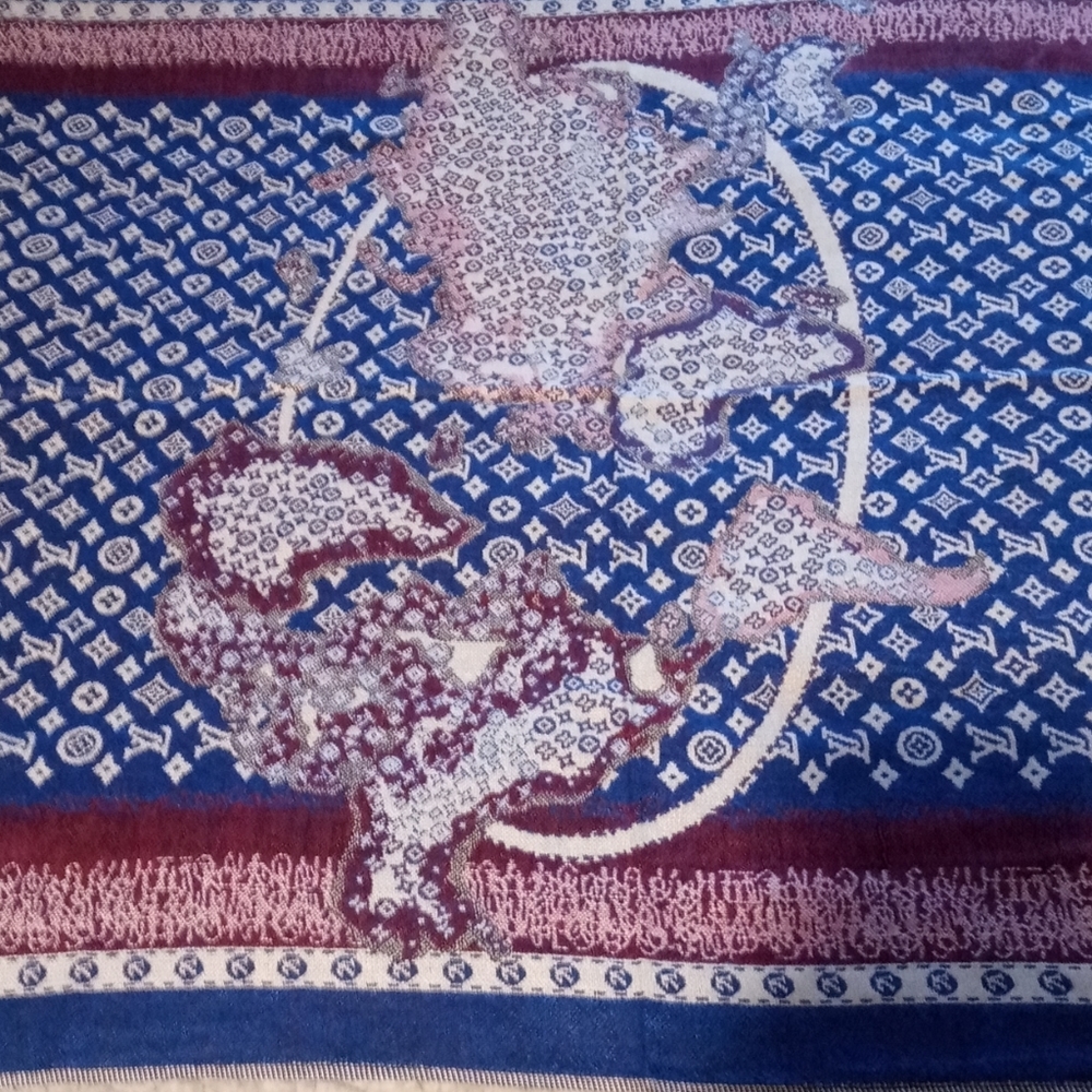 Louis Vuitton World Scarf